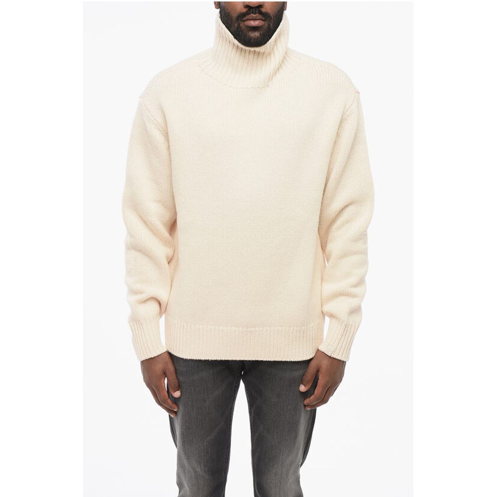 Turtleneck Wool Pullover