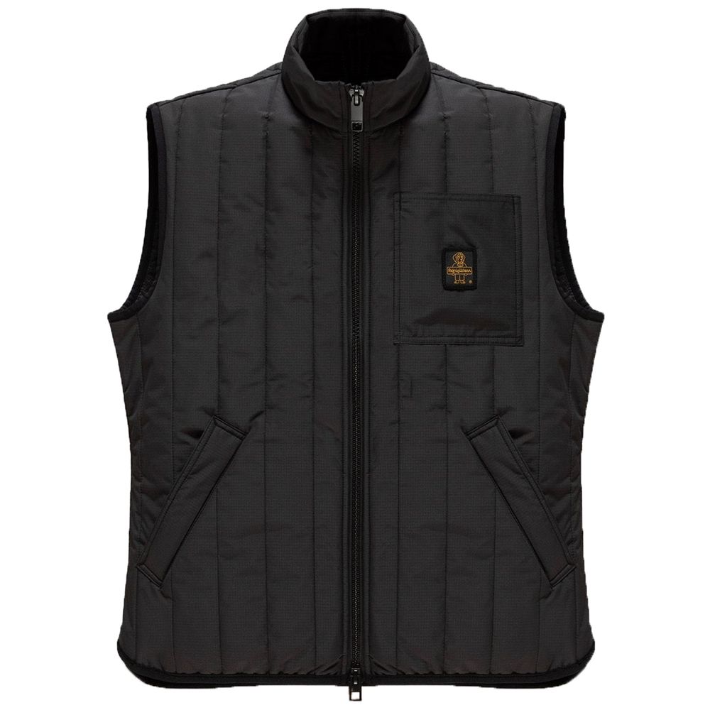 Black Polyester Vest