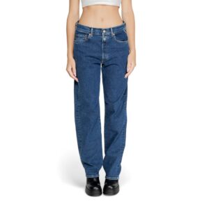 Blue Cotton Mom Jean