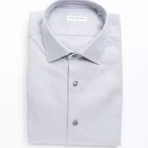 Beige Cotton Men Shirt