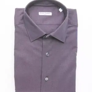 Burgundy Cotton Mens Shirt