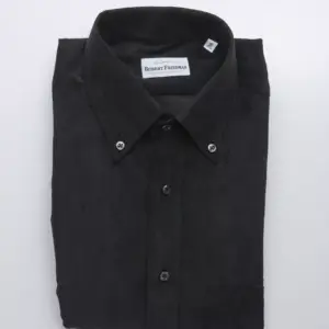 Black Cotton Men Shirt