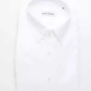 White Cotton Men's Shirt
