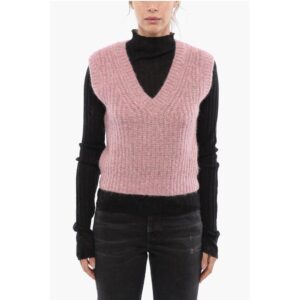 Melange Effect Knitted PRISCILLA Vest