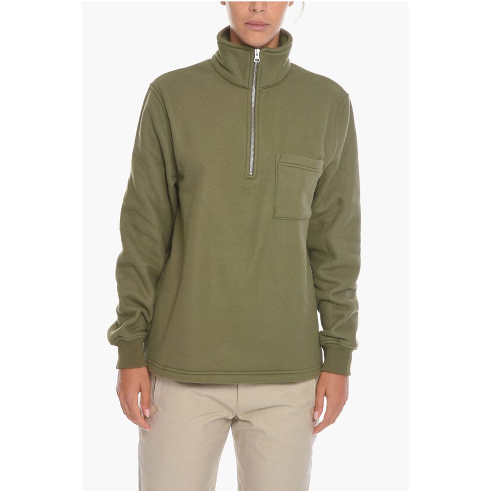 Half Zipped JARBO Pile Sweater