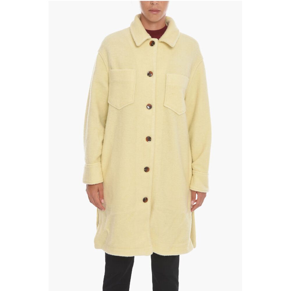 Boiled Wool Blend DIORA Coat