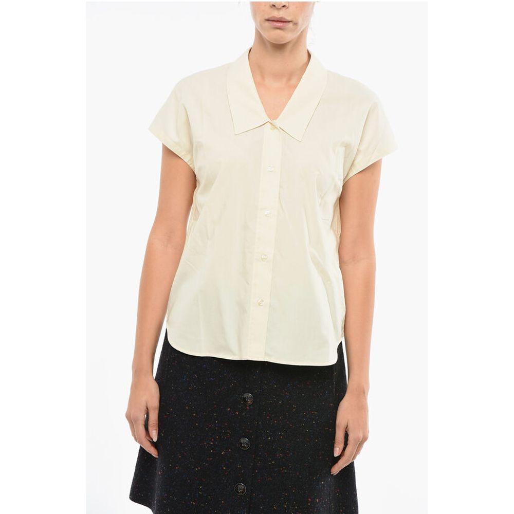 Cotton Blend YLVA Sleeveless Shirt