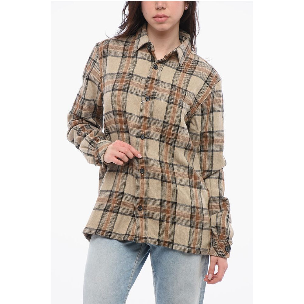 Checked WALTONES Overshirt with Breast Pocket