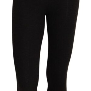 Elegant Cashmere Gray Tights  Winter Luxury