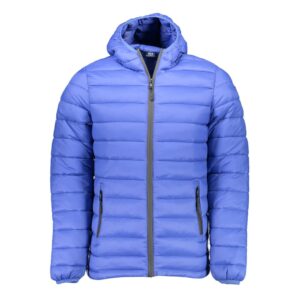 Blue Polyester Jacket