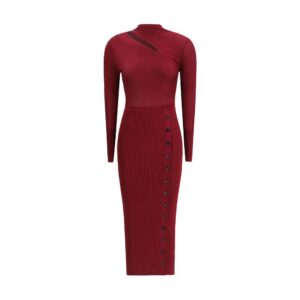 Ribbed midi Dress