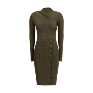 Ribbed midi Dress