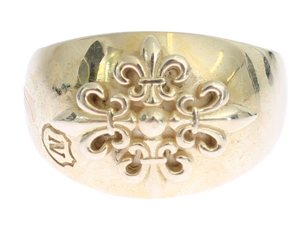 Silver Statement Mens Ring