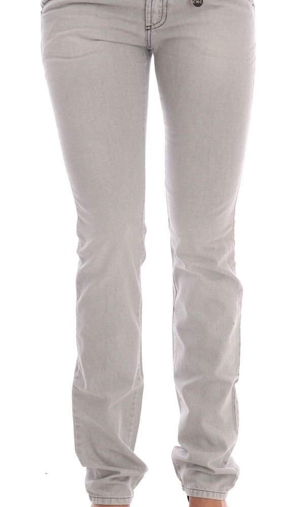 Sophisticated Gray Super Slim Jeans