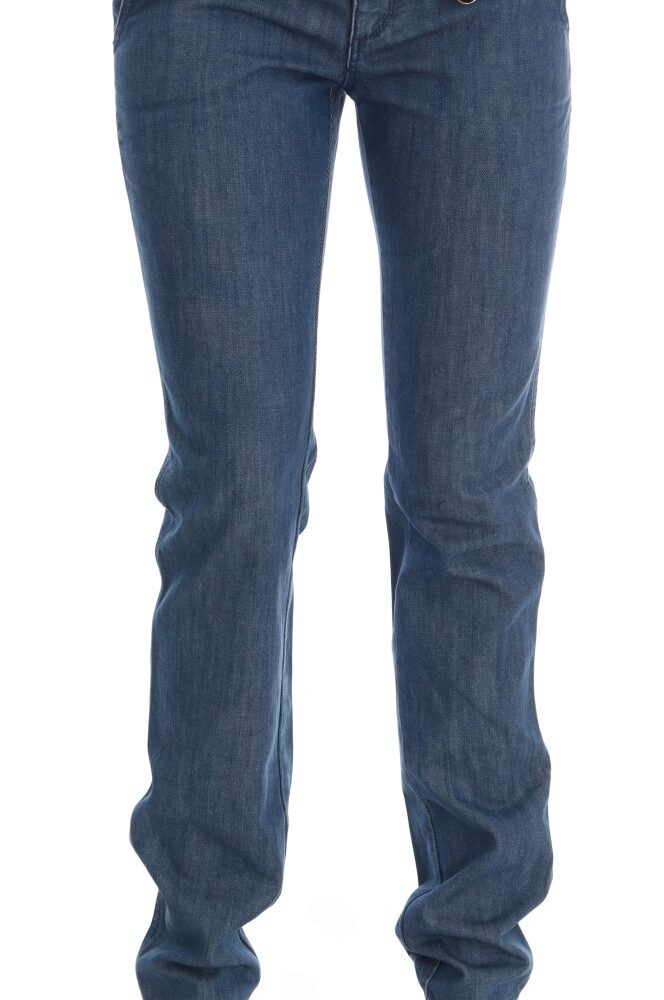 Super Slim Blue Wash Cotton Jeans