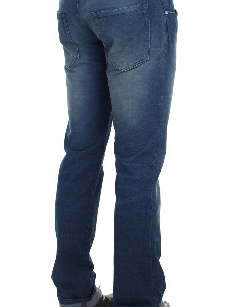 Slim Fit Blue Wash Italian Denim