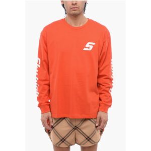 Long Sleeved Organic Cotton Crewneck T-Shirt