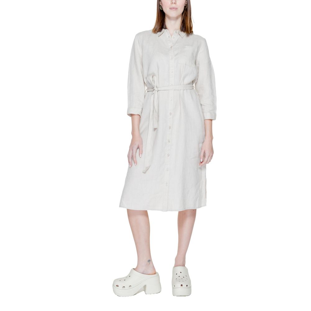 Beige Linen Long