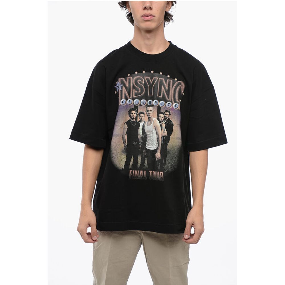 Printed NSYNC CELEBRITY Crewneck T-Shirt