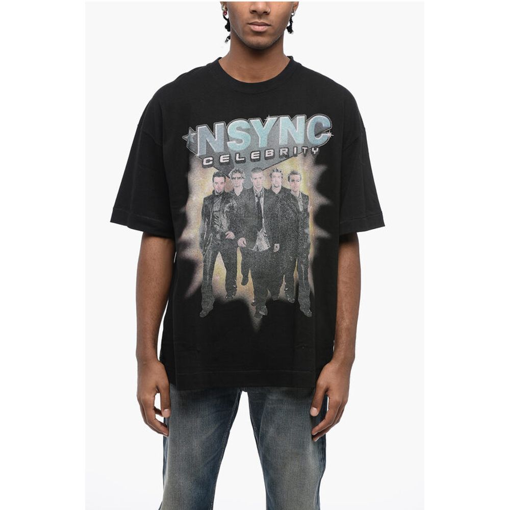 Printed NSYNC CELEBRITY Crew-Neck T-shirt