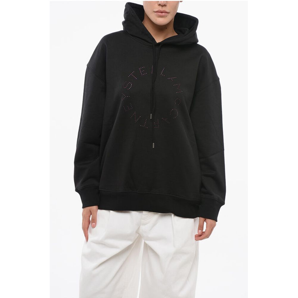 Rhinestoned Logo CIRCLE Hoodie