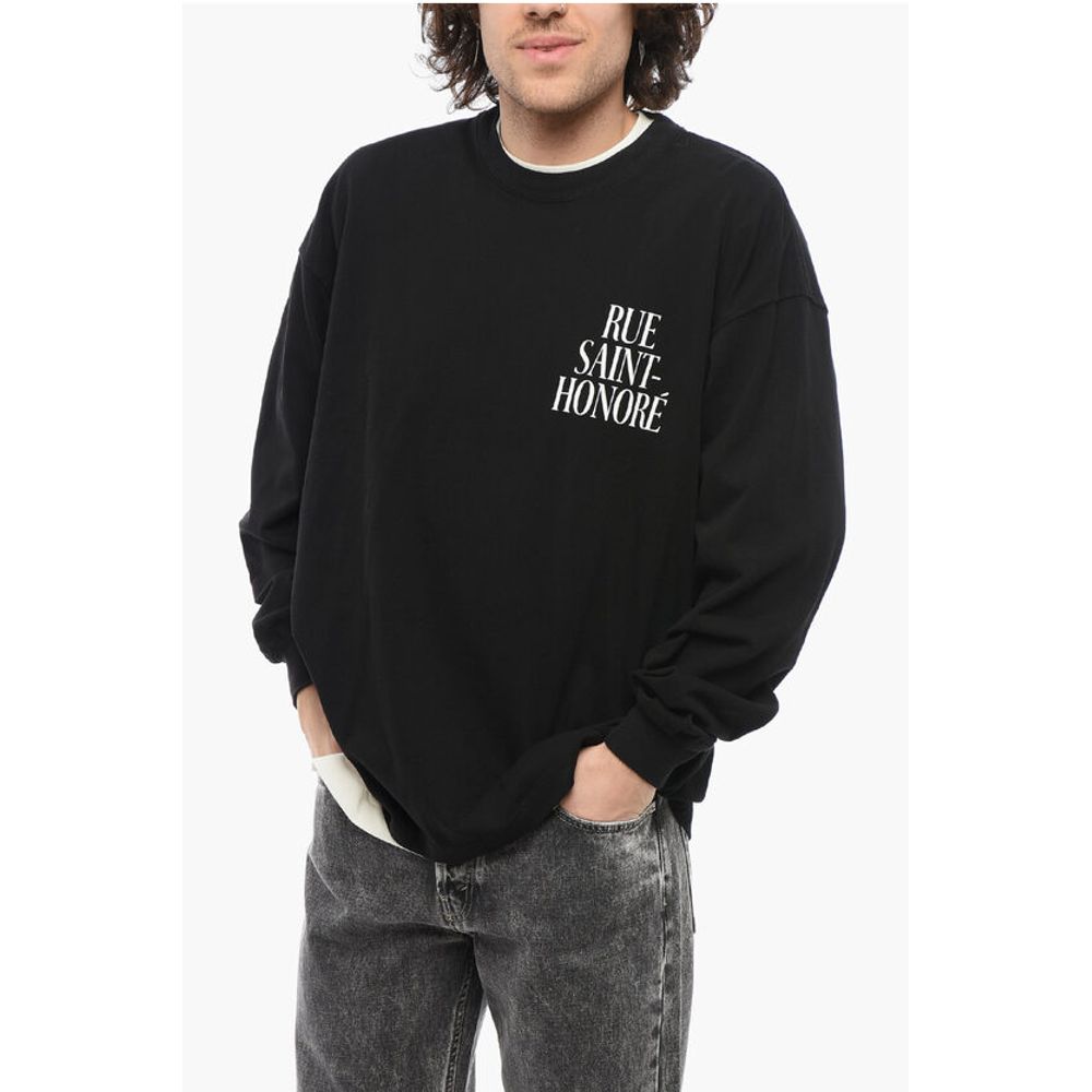 Long Sleeved RUE-SAINT-HONORE Crew-neck T-Shirt