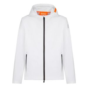 White Polyester Jacket
