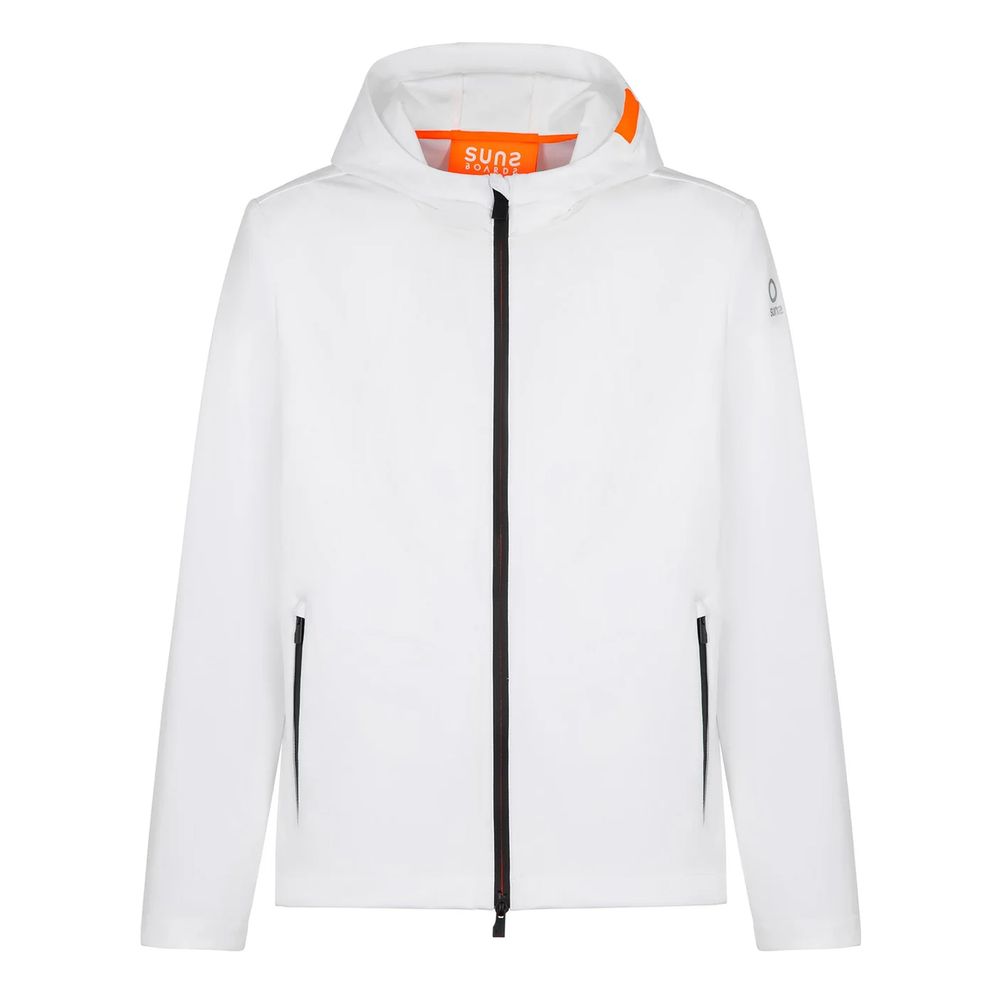 White Polyester Jacket