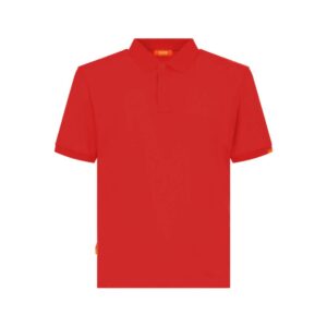 Red Cotton Polo Shirt