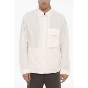 Nylon Lightweight Jacket with Breast Pocket
