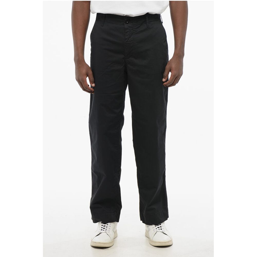 Cotton Stretch Casual Pants with Belt Loops