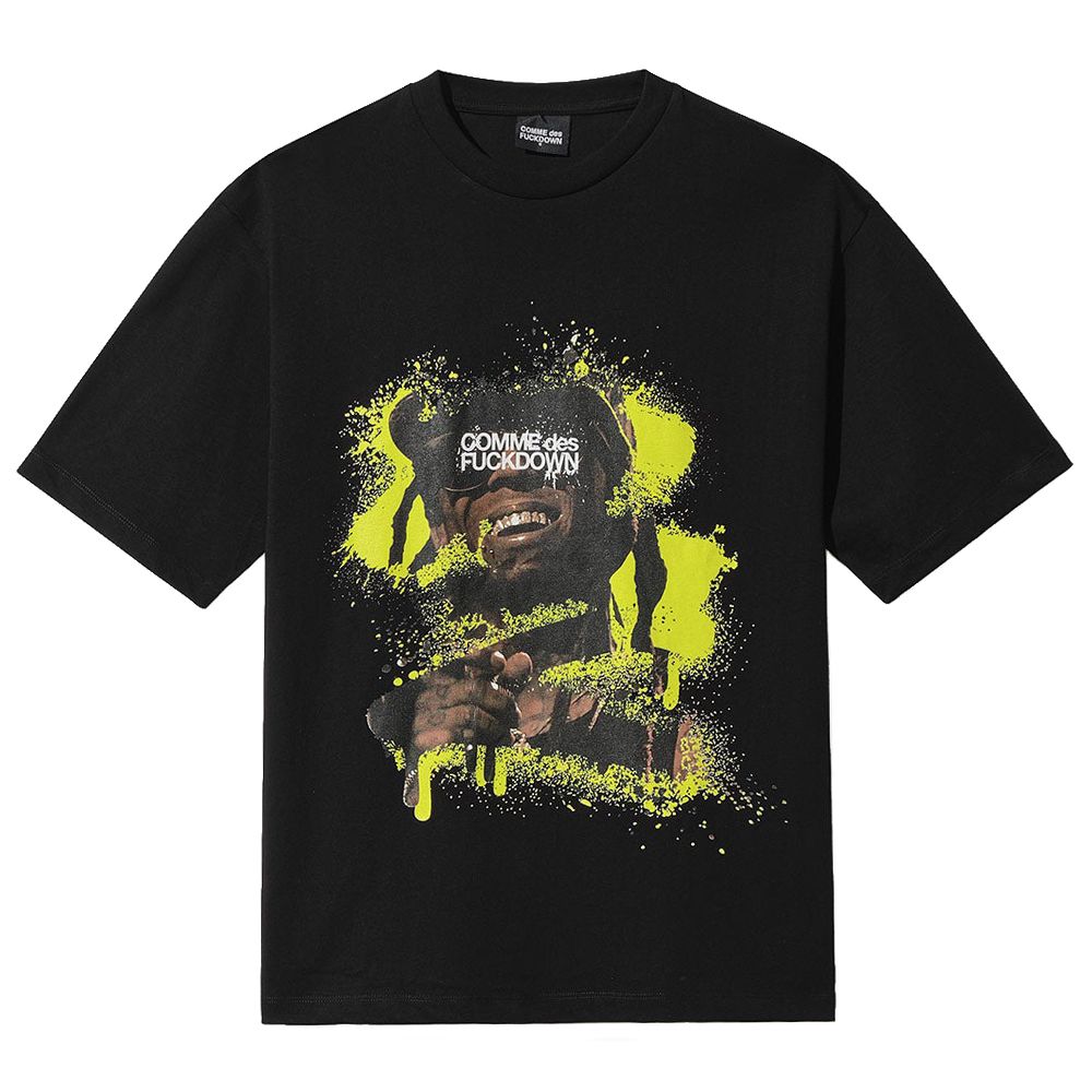 Black Cotton T-Shirt