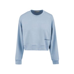 Blue Polyester Sweater