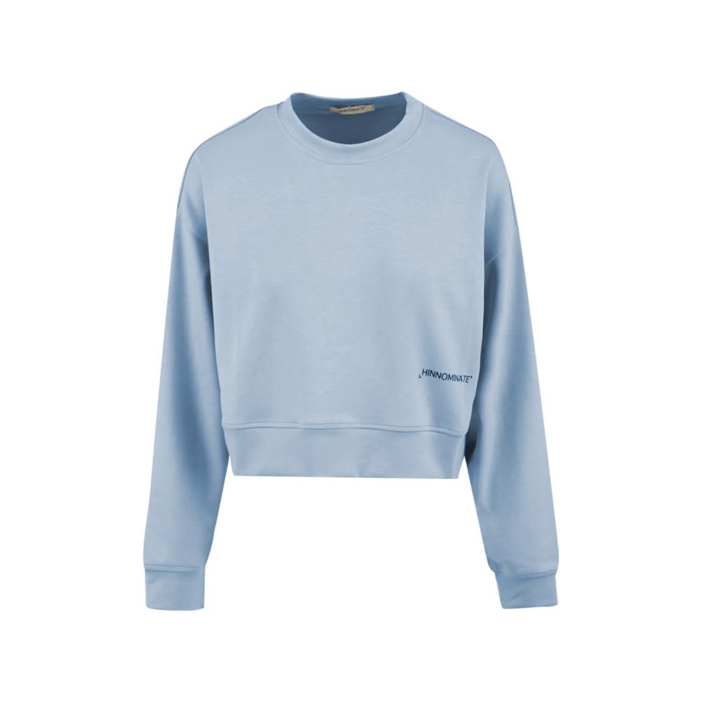 Blue Polyester Sweater