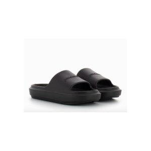 Black Cotton Sandal
