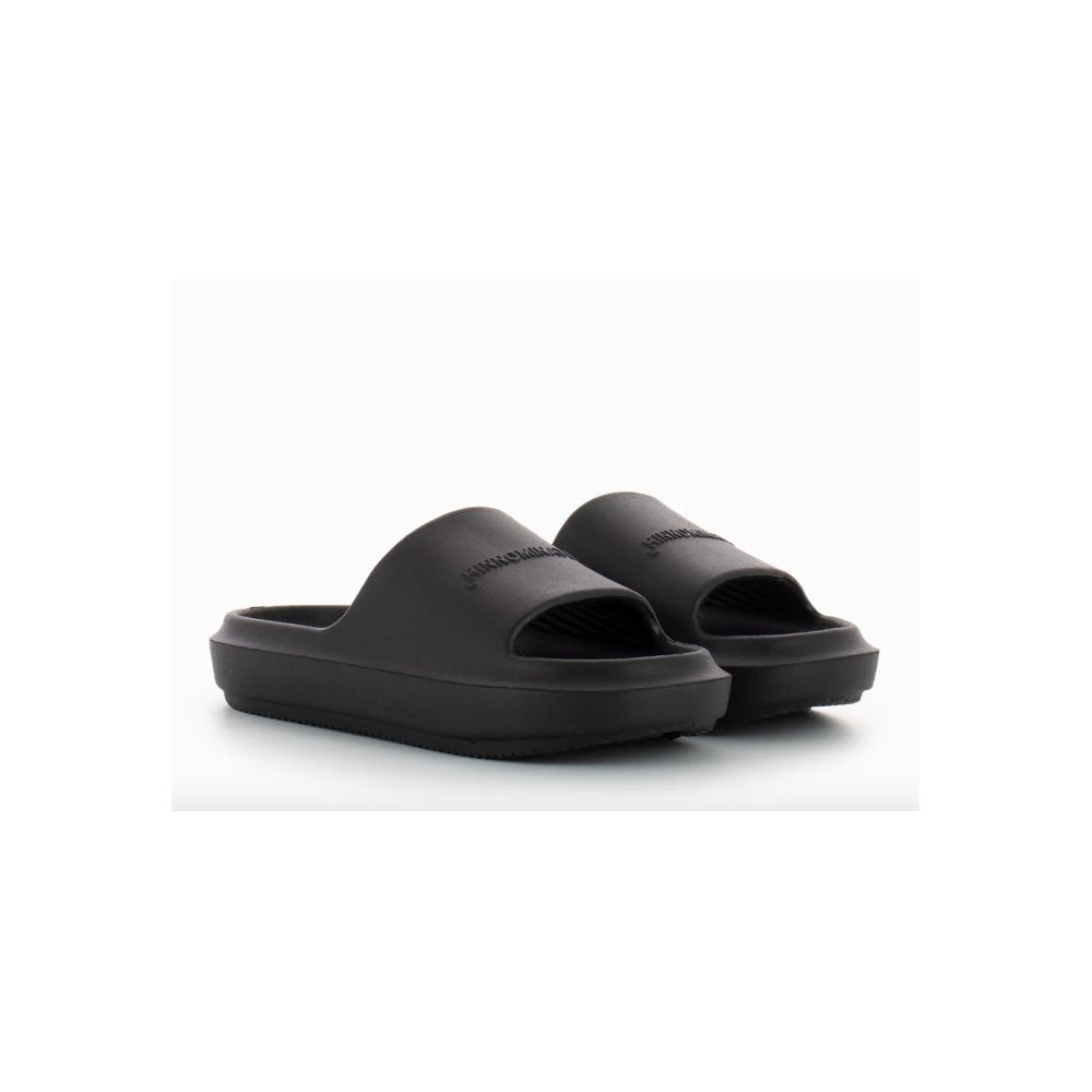 Black Cotton Sandal