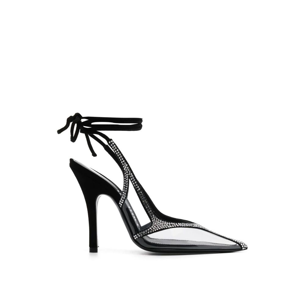 Venus Chrome Slingback Pumps