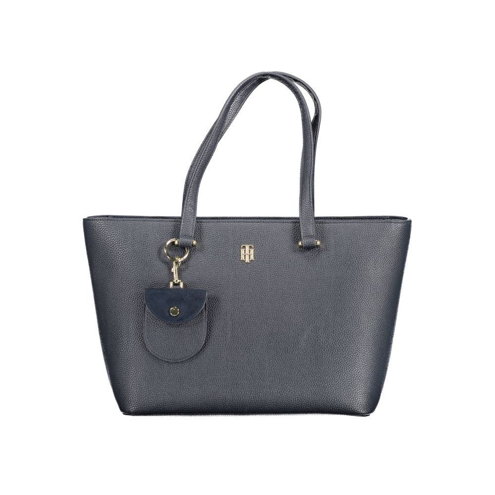 Blue Polyethylene Handbag