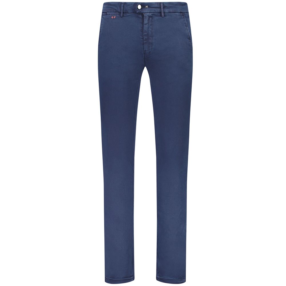 Blue Cotton Jeans & Pant