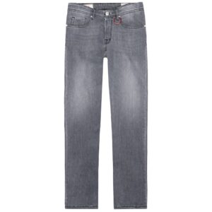 Gray Cotton Jeans & Pant