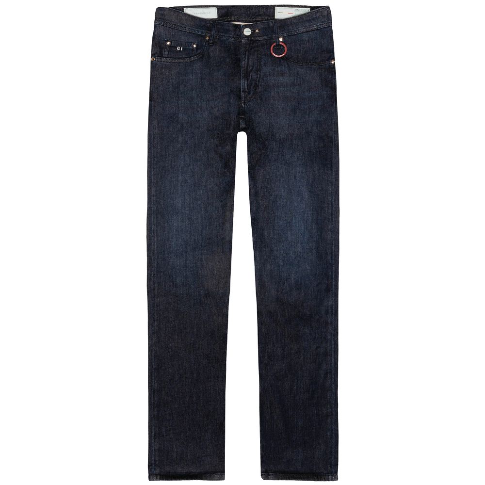 Blue Cotton Jeans & Pant