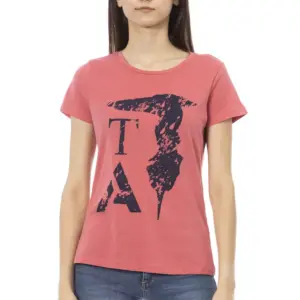 Multicolor Cotton Women T-Shirt