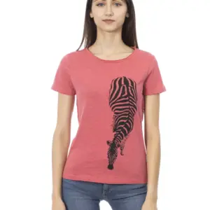 Multicolor Cotton Women T-Shirt
