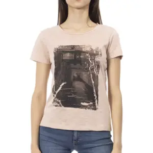 Multicolor Cotton Women T-Shirt