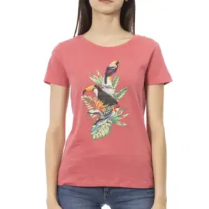 Multicolor Cotton Women T-Shirt
