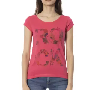 Multicolor Cotton Women T-Shirt