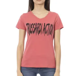 Multicolor Cotton Women T-Shirt