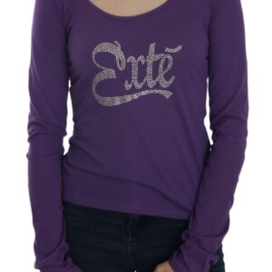 Crystal Embellished U-Neck Blouse