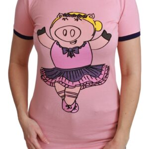 Pink Crewneck Year of the Pig T-Shirt