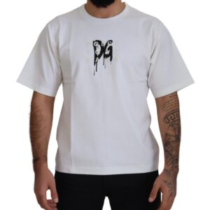Timeless White Logo Crewneck Tee